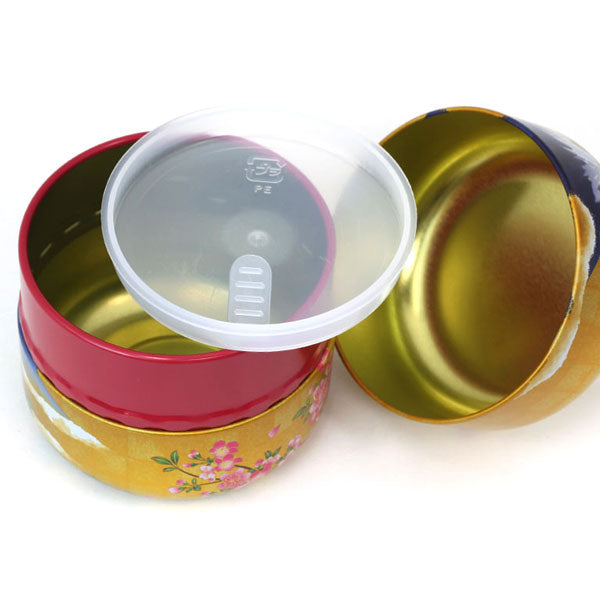 matcha storage tin Natsume-shaped Mount Fuji
