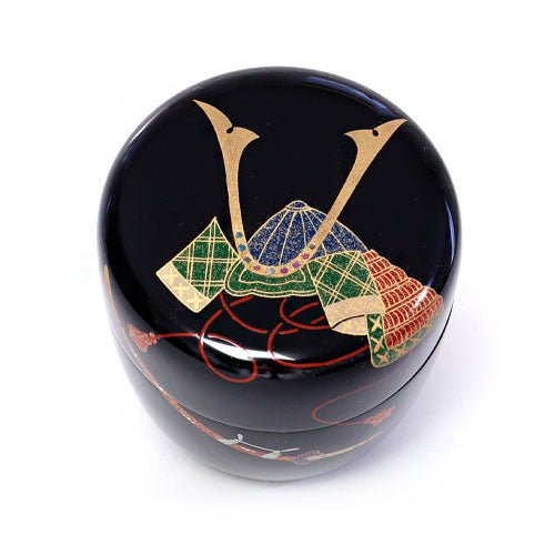 Matcha tea caddy Natsume Kabuto made by Chizuru - MatchaJP