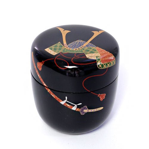 Matcha tea caddy Natsume Kabuto made by Chizuru - MatchaJP