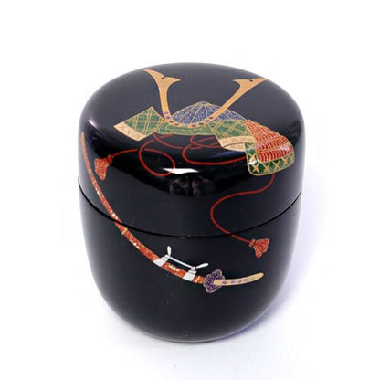 Matcha tea caddy Natsume Kabuto made by Chizuru - MatchaJP