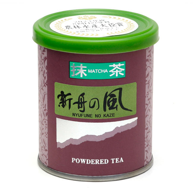 MEIYO Matcha green tea powder SHIZUOKA Ceremonial Grade NYUFUNE-NO-KAZE 20g can