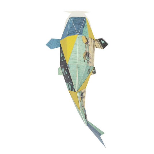 Paper Craft Interior – Ukiyo - e “Sudden Shower over Shin - Ōhashi Bridge” by Utagawa Hiroshige | Made in Japan - MatchaJP