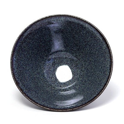 Rice Bowl Indigo Shinogi | Mino Ware Made in Japan