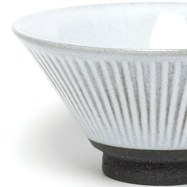 Rice Bowl White Shinogi | Mino Ware Made in Japan