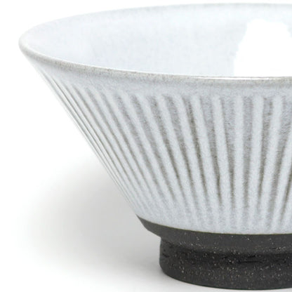 Rice Bowl White Shinogi | Mino Ware Made in Japan
