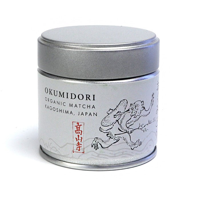 Kagoshima Organic Matcha “OKUMIDORI” 30g Tin | Premium Ceremonial - Grade Japanese Green Tea - MatchaJP