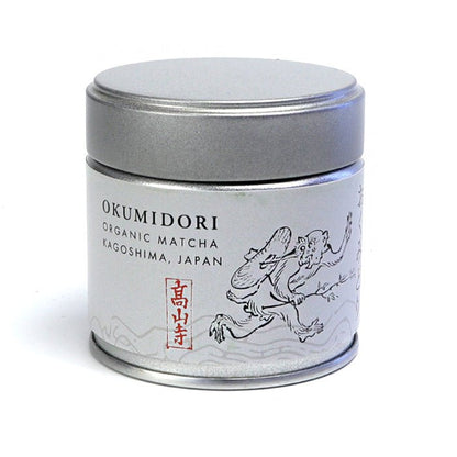 Kagoshima Organic Matcha “OKUMIDORI” 30g Tin | Premium Ceremonial - Grade Japanese Green Tea - MatchaJP