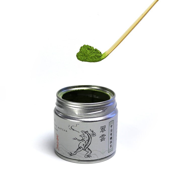 Uji Organic Matcha ROKUBEI “SUIUN” 30g Tin | Premium Ceremonial - Grade Japanese Green Tea - MatchaJP