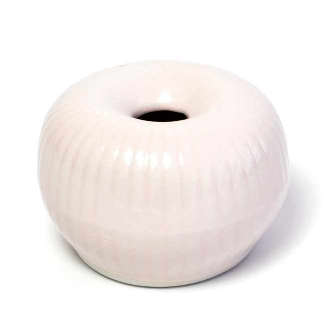 Round Matcha Whisk Stands Matte pink | Mino Ware Made in Japan