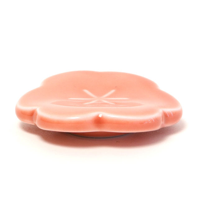 Matcha Scoop Rest Ume Red | Japanese Mino Ware Made in Japan