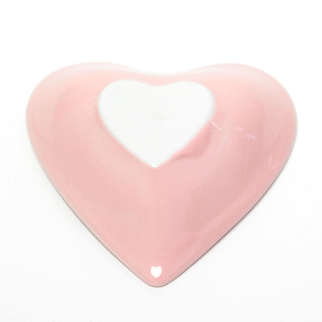 Heart Shaped Small Plate Pink | Mino Ware Made in Japan