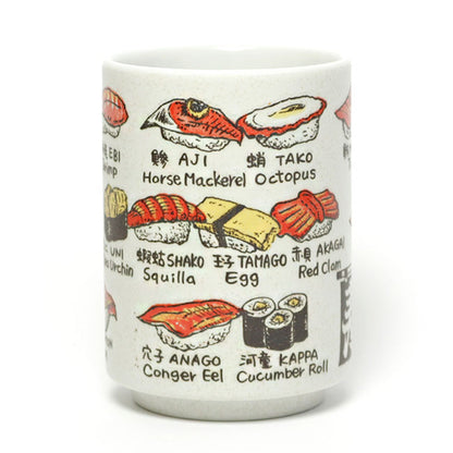 Japanese Yunomi Tea Cup Sushi | Made in Japan