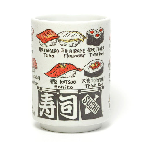 Japanese Sushi Yunomi Tea Ware Collection