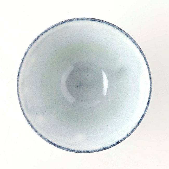 Japanese Rice Bowl White & Gold | Mino Ware Made in Japan
