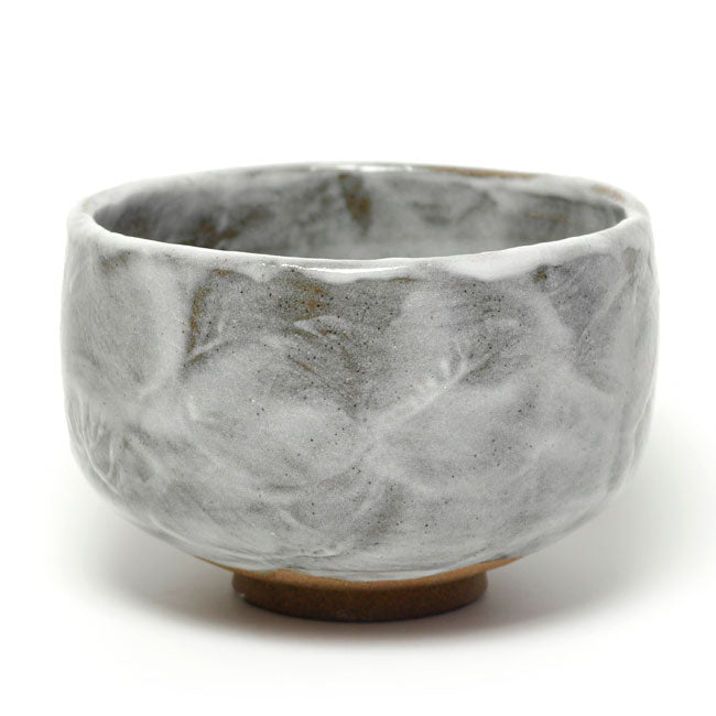 Black Shino Textured Matcha Bowl – Japanese Mino Ware Ceramic