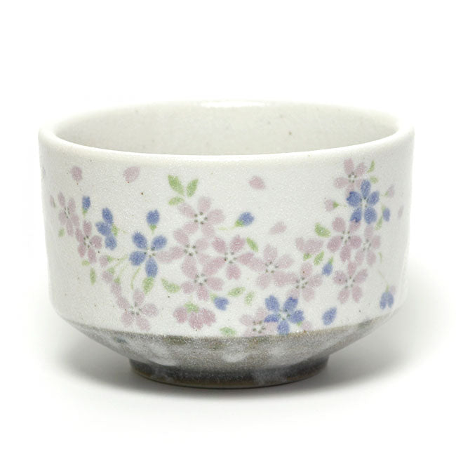 Matcha Bowl Sakura Blue | Mino Ware Chawan Made in Japan