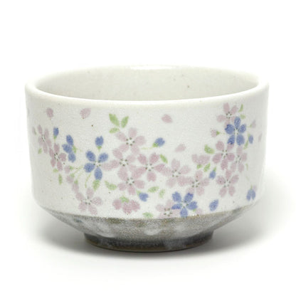 Matcha Bowl Sakura Blue | Mino Ware Chawan Made in Japan