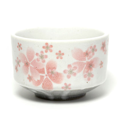 Matcha Bowl Layered Sakura Pink | Mino Ware Chawan Made in Japan