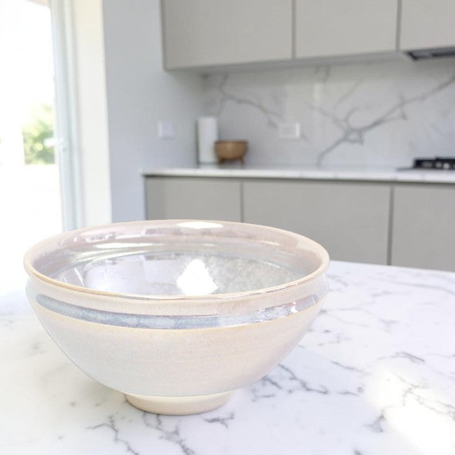 Matcha Bowl Iridescent White | Mino Ware Chawan Made in Japan