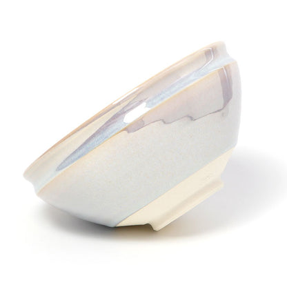 Matcha Bowl Iridescent White | Mino Ware Chawan Made in Japan
