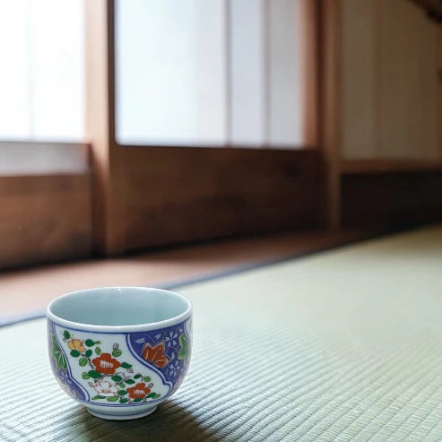 Japanese Sencha Bowl – Arita Ware Porcelain | Made in Japan