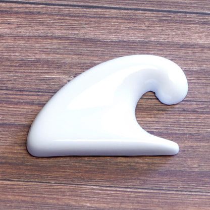 Japanese Chopstick Rest – Wave Design | Mino Ware Matcha Scoop Rest Made in Japan