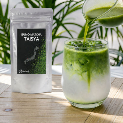 IZUMO Japanese Ceremonial Matcha Izumo Shimane TAISYA 50g Pack (1.76 oz)