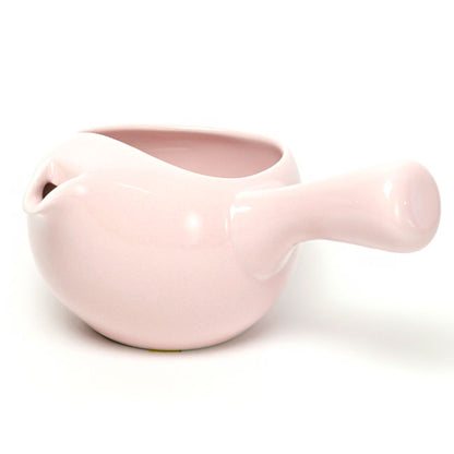 Kyusu Teapot Pink | Mino Ware Fine Mesh Filter Made in Japan