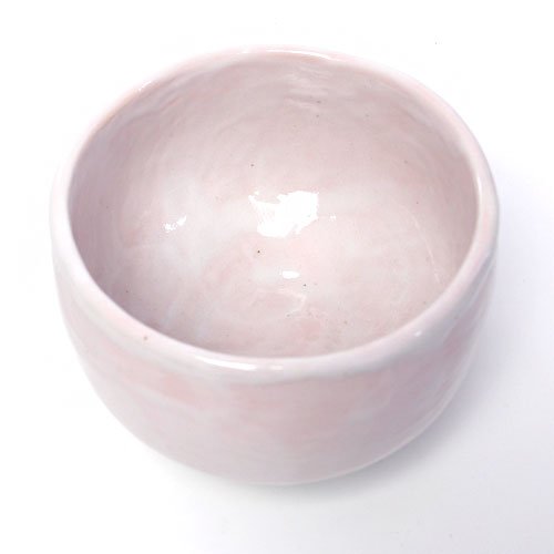 Pink Shino Textured Matcha Bowl – Japanese Mino Ware Ceramic - MatchaJP