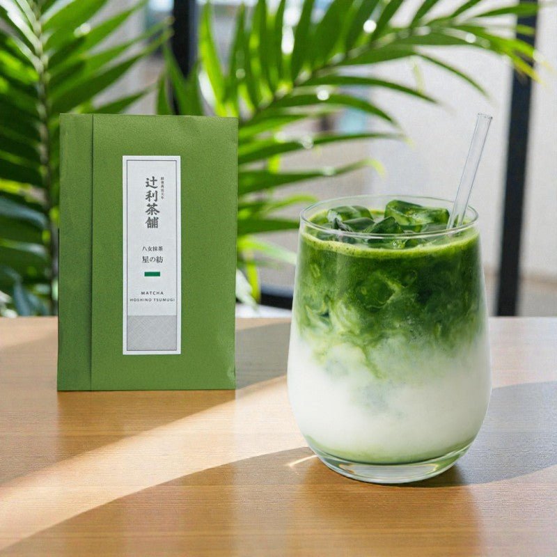 TSUJIRI Japanese Ceremonial Matcha FUKUOKA YAME HOSHI - NO - TSUMUGI 30g pack(1.06 oz) - MatchaJP