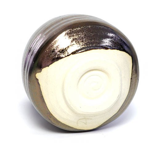 Bronze - Glazed Matcha Bowl (Chawan) – Japanese Mino Ware Ceramic - MatchaJP