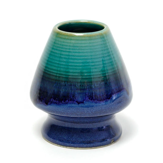 Matcha Whisk Stands (Chasen Holder) Kiln-Transformed Flowing Glaze – Hekikai | Japanese Mino Ware | Made in Japan
