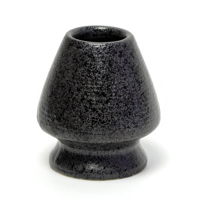 Matcha Whisk Stands (Chasen Holder) Black Crystalline Glaze Ceramic – Japanese Mino Ware | Made in Japan