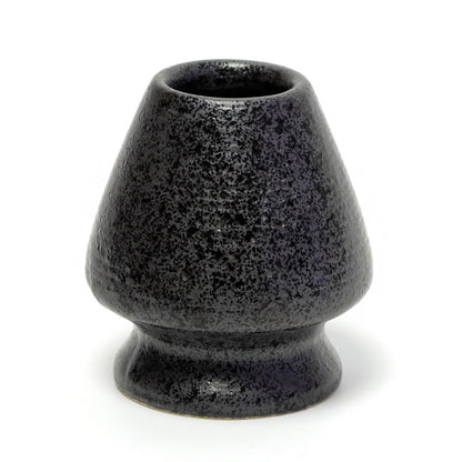 Matcha Whisk Stands (Chasen Holder) Black Crystalline Glaze Ceramic – Japanese Mino Ware | Made in Japan