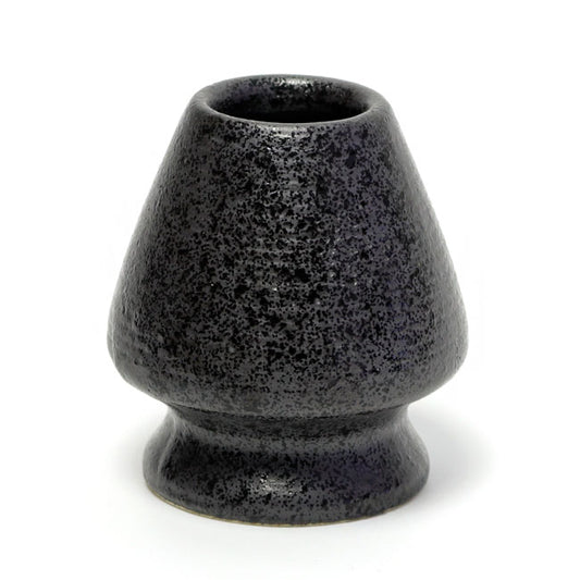 Matcha Whisk Stands (Chasen Holder) Black Crystalline Glaze Ceramic – Japanese Mino Ware | Made in Japan