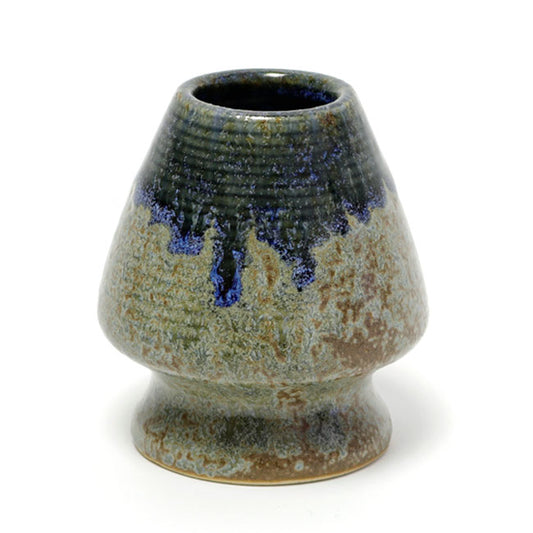 Matcha Whisk Stands (Chasen Holder) Kiln-Transformed Flowing Glaze – Irabo | Japanese Mino Ware | Made in Japan