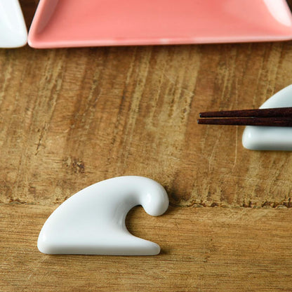 Matcha Scoop Rest Wave Design | Mino Ware Made in Japan