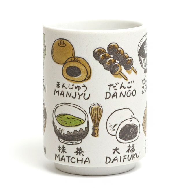 Japanese Yunomi Tea Cup Japanese sweets | Made in Japan