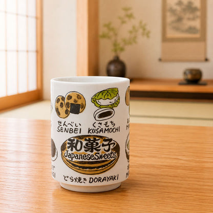 Japanese Yunomi Tea Cup Japanese sweets | Made in Japan