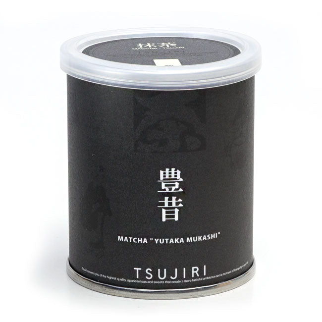 TSUJIRI Matcha green tea KYOTO UJI YUTAKA-MUKASHI 30g can