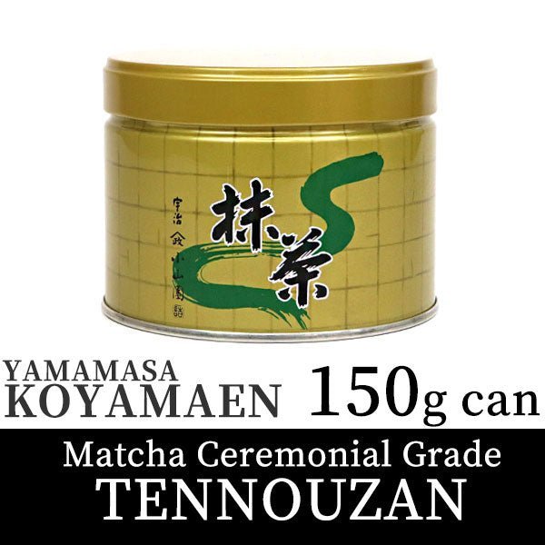 Koyamaen Matcha green tea powder Ceremonical Grade 150g can TENNOUZAN - MatchaJP