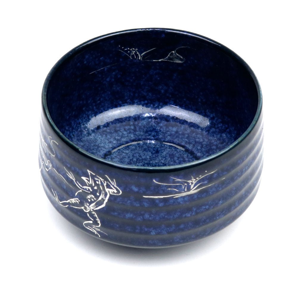 Matcha bowl, Choju Jinbutsu Giga, gold or silver - MatchaJP