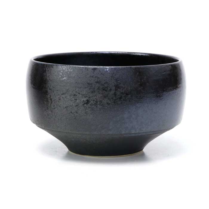 Matcha tea bowl HASAMI ware Wabi - Black - MatchaJP