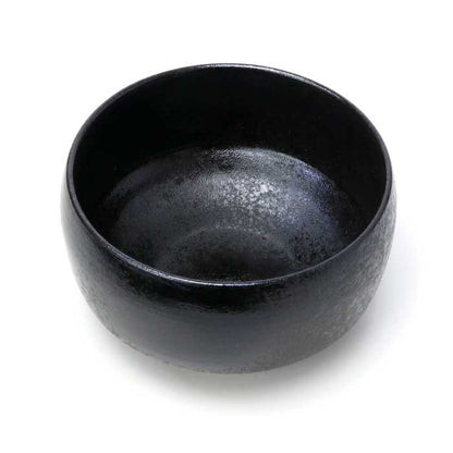 Matcha tea bowl HASAMI ware Wabi - Black - MatchaJP