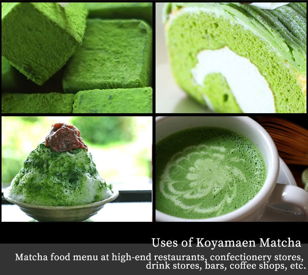 Matcha tea powder for food Premium Culinary Grade A 500g pack - MatchaJP