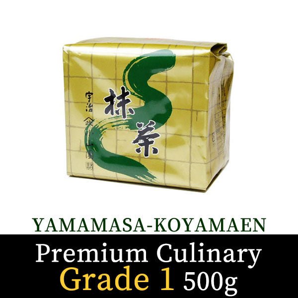 Matcha tea powder for food Premium Culinary Grade1 500g pack - MatchaJP