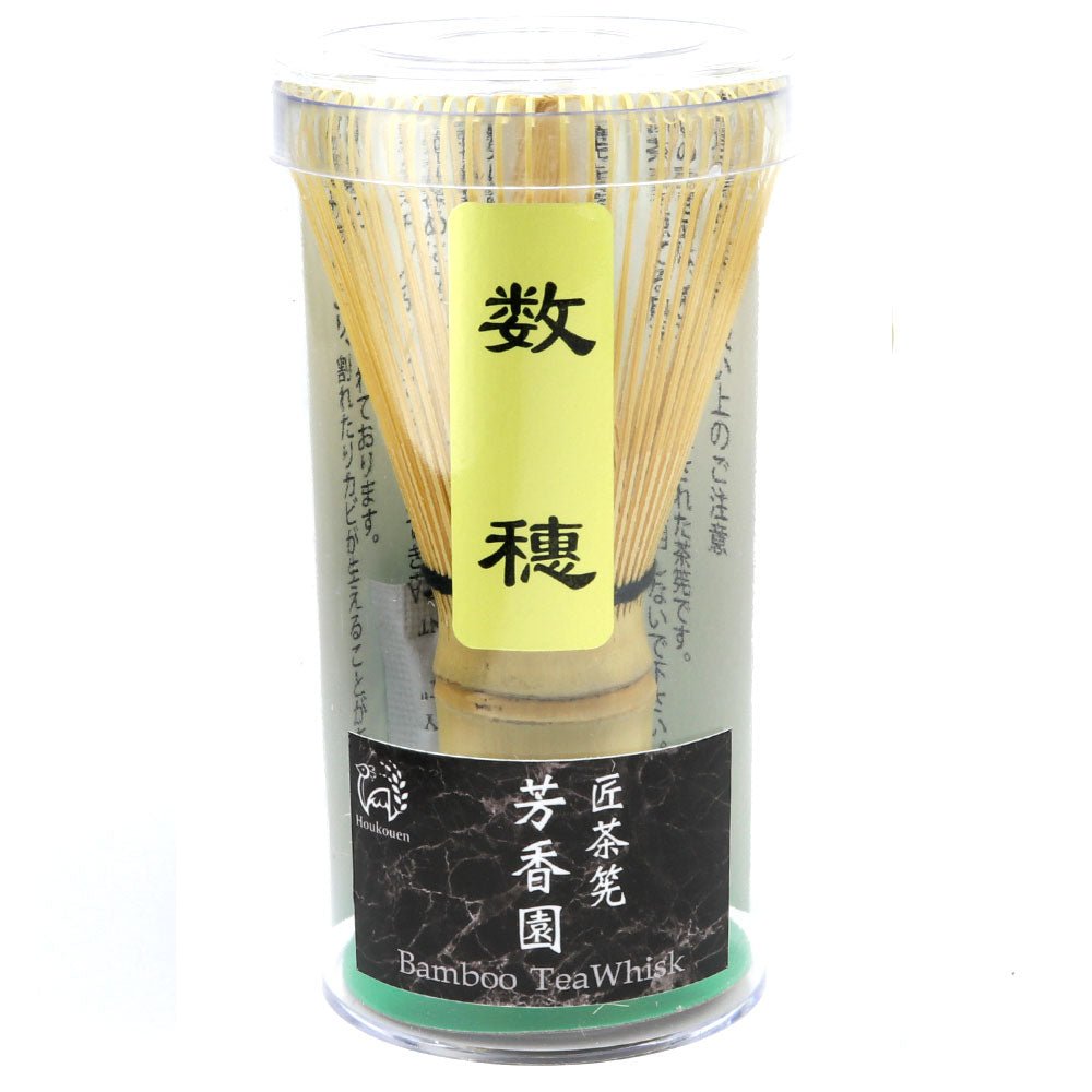 Matcha Whisk white bamboo made in China - MatchaJP
