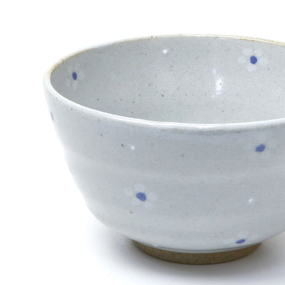 On sale items Rice bowl blue flower Hasami ware