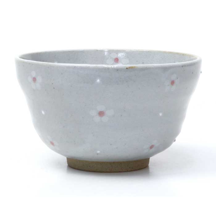 On sale items Rice bowl pink flower Hasami ware