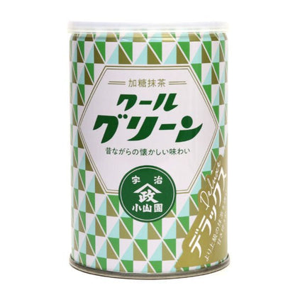 Sweetened matcha powder COOL GREEN DX Koyamaen Matcha 260 gram can - MatchaJP